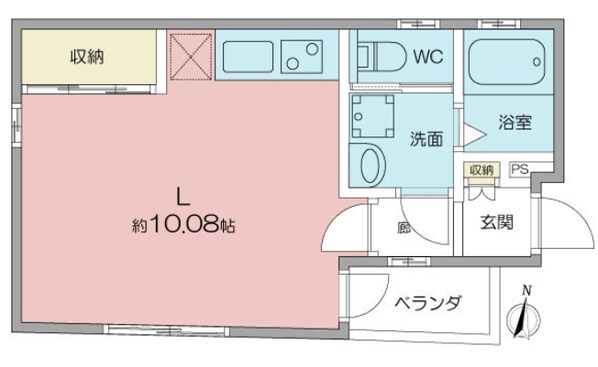 W　cubeの物件間取画像